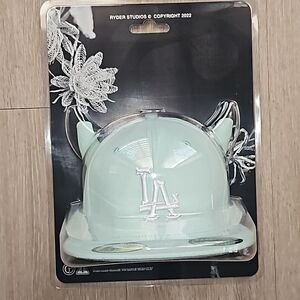 Ryder Studios LA Horn Fitted Hat Size 7  5/8  Mint